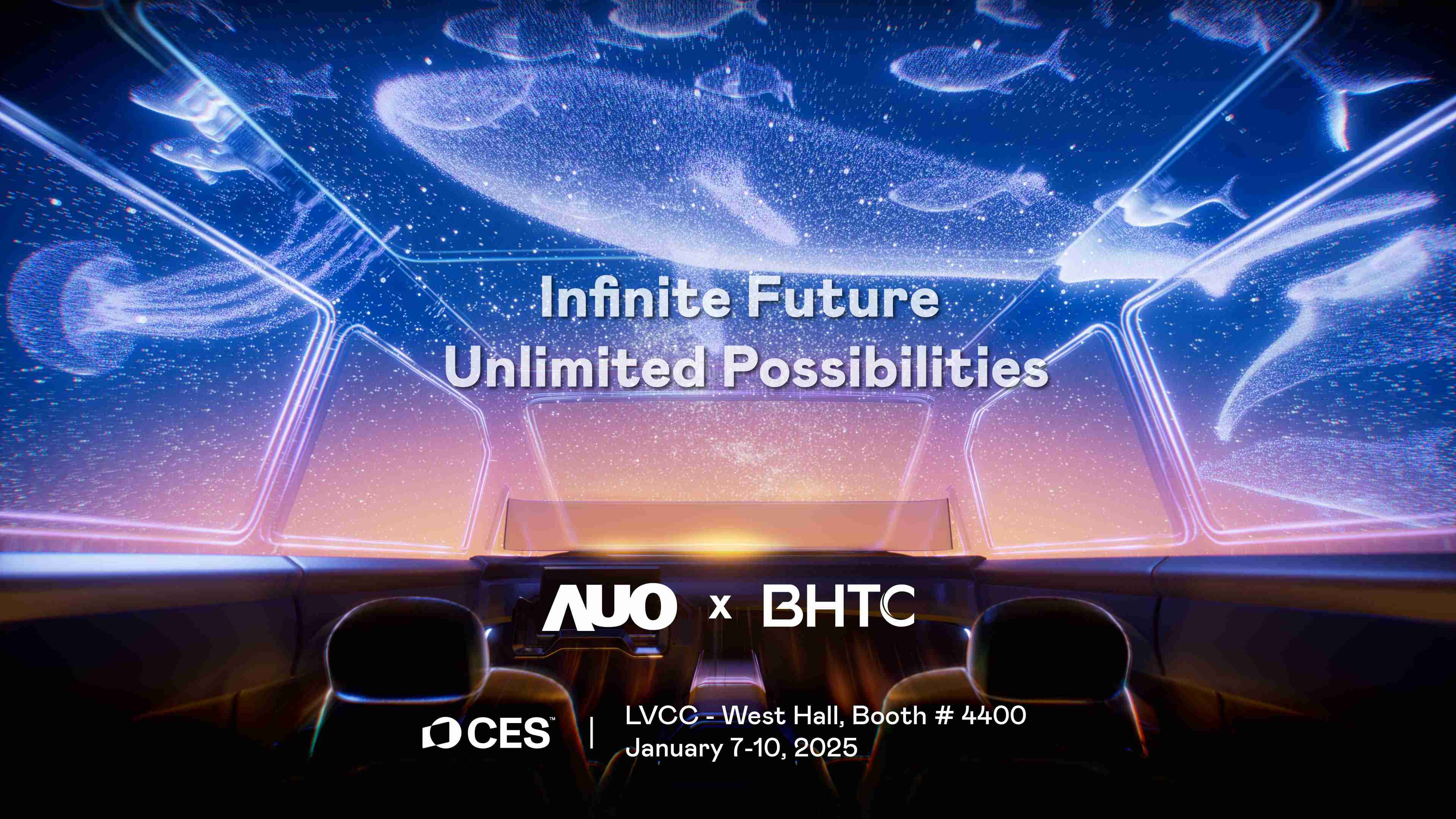 财神娱乐以Infinite Future, Unlimited Possibilies为主题，，，联合BHTC于CES 2025扩大规模展出